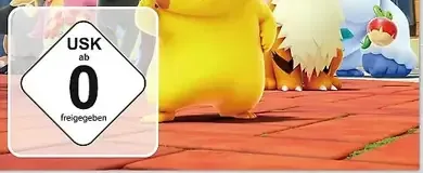 Detective Pikachu Returns, the USK square on its front