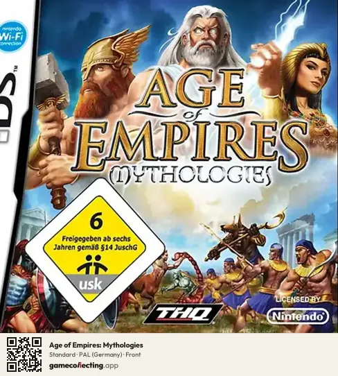 Age of Empires: Mythologies Nintendo DS, Germany box front