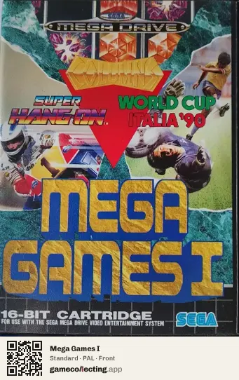Mega Games I Sega Mega Drive / Genesis, PAL box front