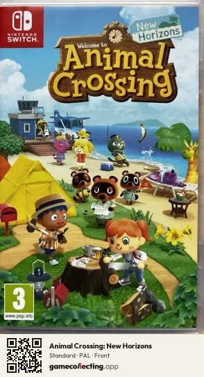 Animal Crossing: New Horizons Nintendo Switch, PAL box front