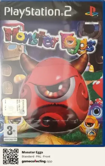 Monster Eggs PlayStation 2, PAL box front