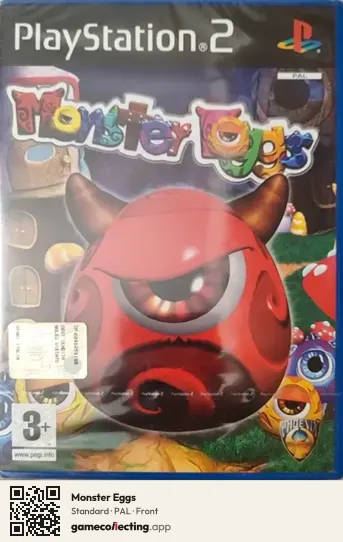 Monster Eggs PlayStation 2, PAL box front
