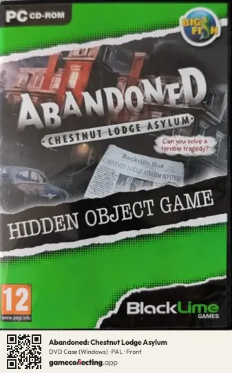 Abandoned: Chestnut Lodge Asylum Computer, PAL box front