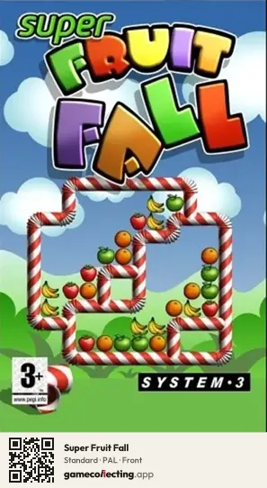 Super Fruit Fall PlayStation Portable, PAL box front