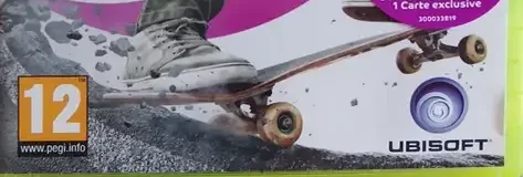 Shaun White Skateboarding, the PEGI square on its front