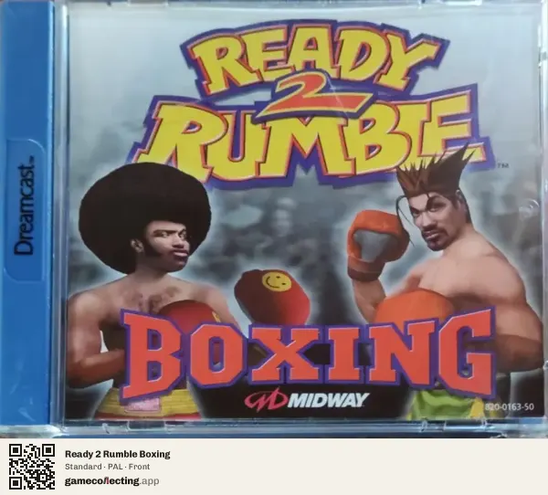 Ready 2 Rumble Boxing Sega Dreamcast, PAL box front