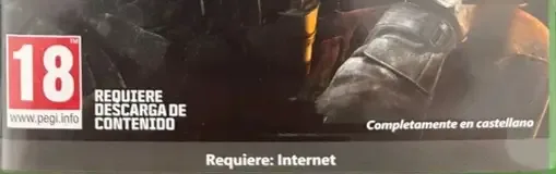 Call of Duty: Black Ops 6, the PEGI square on its front