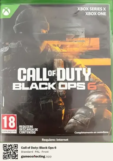 Call of Duty: Black Ops 6 Xbox One, PAL box front