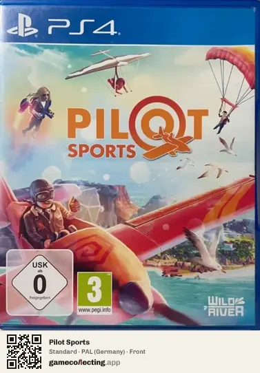 Pilot Sports PlayStation 4, Germany box front