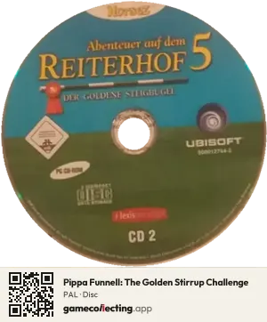 Pippa Funnell: The Golden Stirrup Challenge Computer, PAL disc