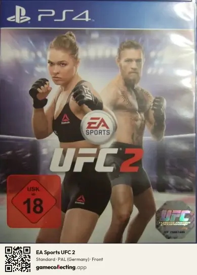 EA Sports UFC 2 PlayStation 4, Germany box front