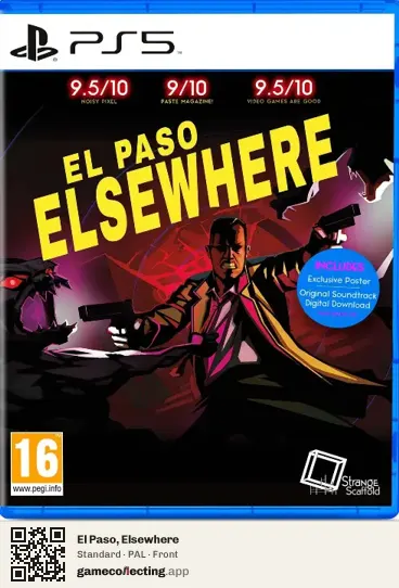 El Paso, Elsewhere PlayStation 5, PAL box front