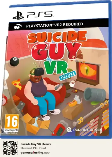 Suicide Guy VR Deluxe PlayStation 5, PAL box front