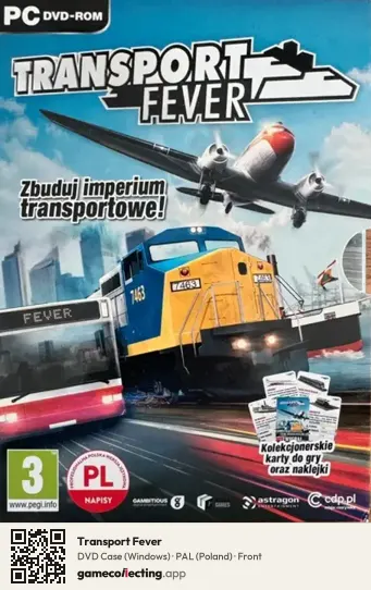 Transport Fever Computer, Poland box front