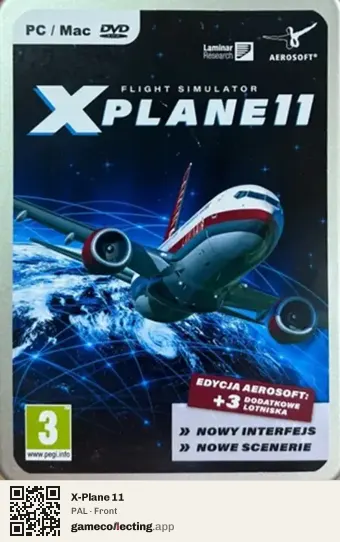 X-Plane 11 Computer, PAL box front