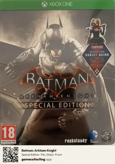 Batman: Arkham Knight Xbox One, Italy box front
