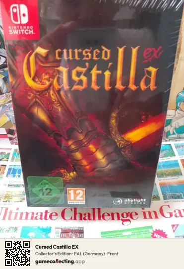 Cursed Castilla EX Nintendo Switch, Germany box front
