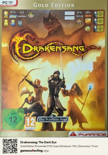 Drakensang: The Dark Eye Computer, Germany box front