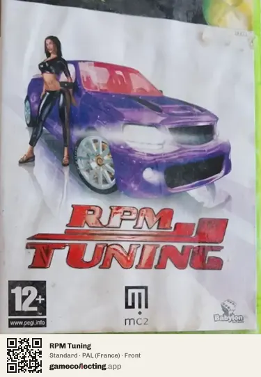 RPM Tuning Xbox, France box front
