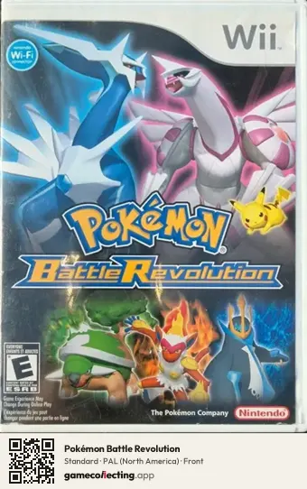 Pokémon Battle Revolution Nintendo Wii, North America box front