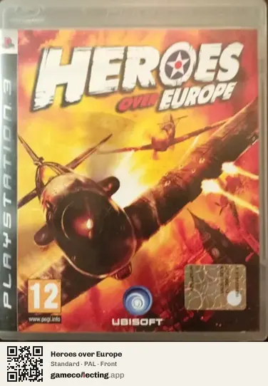 Heroes over Europe PlayStation 3, PAL box front