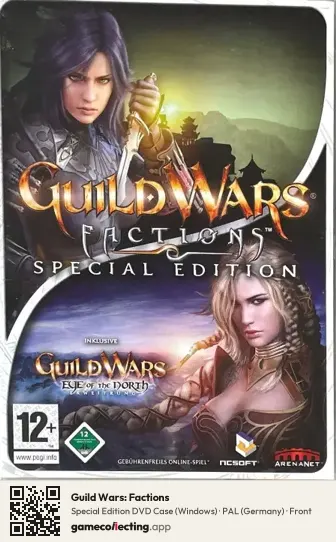 Guild Wars: Factions Computer, Germany box front