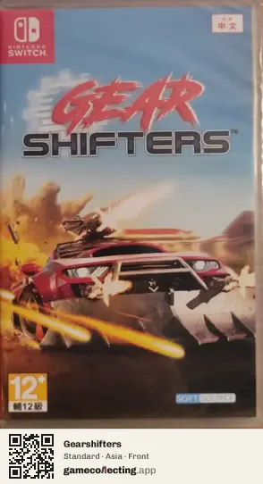 Gearshifters Nintendo Switch, Asia box front