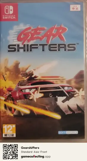 Gearshifters Nintendo Switch, Asia box front