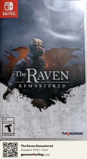 The Raven Remastered Nintendo Switch, NTSC box front