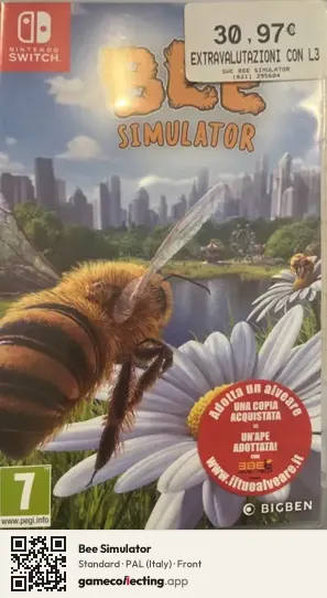 Bee Simulator Nintendo Switch, Italy box front