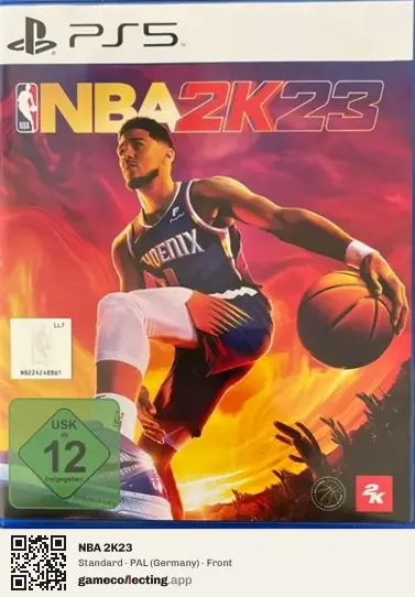 NBA 2K23 PlayStation 5, Germany box front