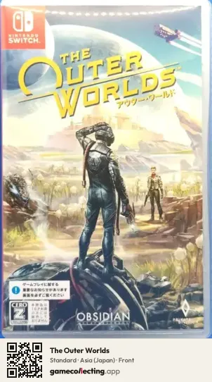 The Outer Worlds Nintendo Switch, Asia box front
