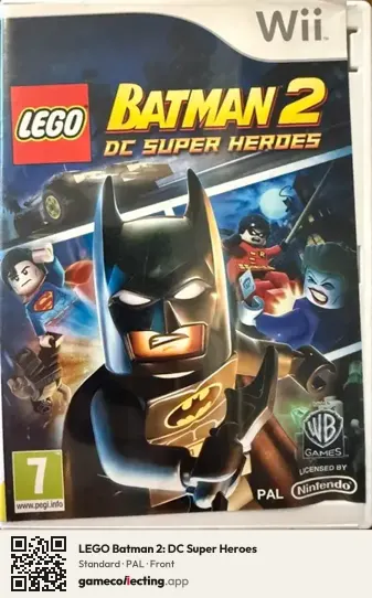 LEGO Batman 2: DC Super Heroes Nintendo Wii, PAL box front