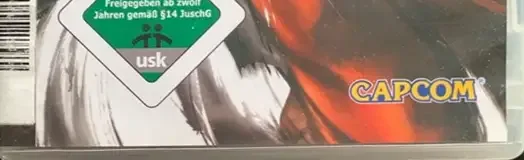 Street Fighter IV, the USK square on its front