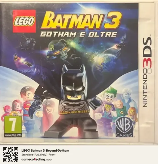 LEGO Batman 3: Beyond Gotham Nintendo 3DS, Italy box front