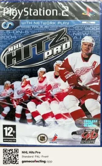 NHL Hitz Pro PlayStation 2, PAL box front