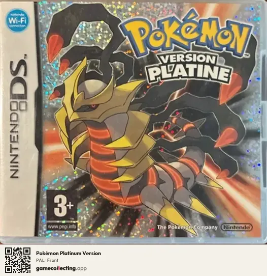 Pokémon Platinum Version Nintendo DS, PAL box front