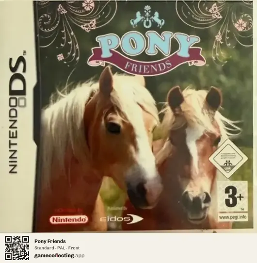 Pony Friends Nintendo DS, PAL box front