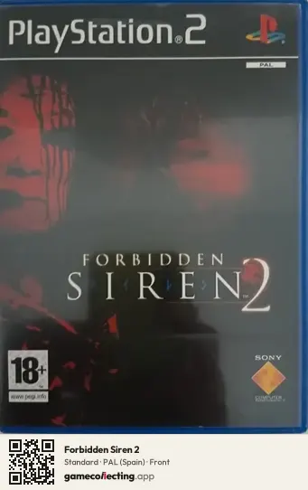 Forbidden Siren 2 PlayStation 2, Spain box front