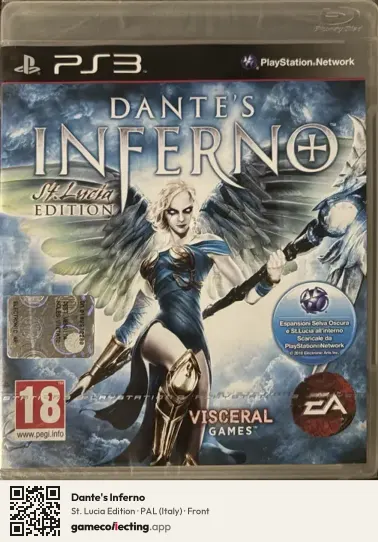 Dante's Inferno PlayStation 3, Italy box front