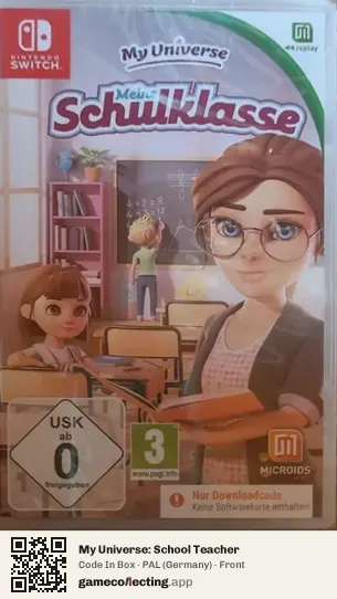 My Universe: School Teacher Nintendo Switch, Germany box front