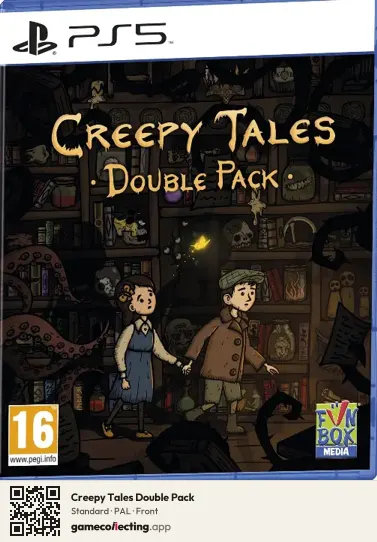 Creepy Tales Double Pack PlayStation 5, PAL box front