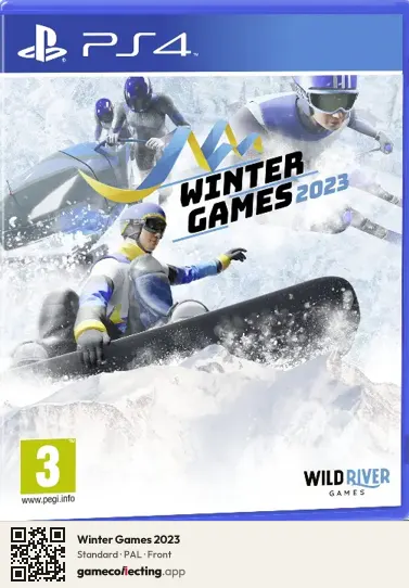 Winter Games 2023 PlayStation 4, PAL box front