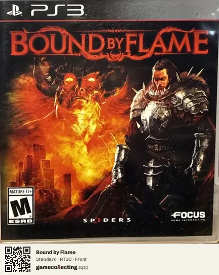 Bound by Flame PlayStation 3, NTSC box front