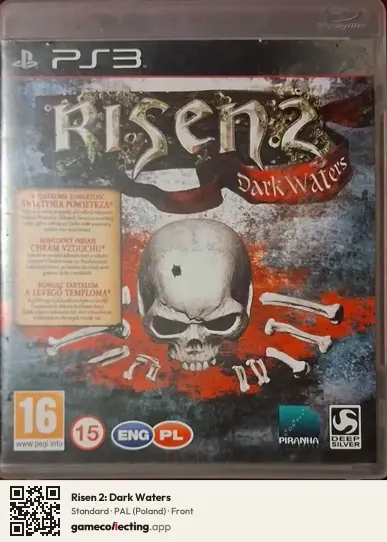 Risen 2: Dark Waters PlayStation 3, Poland box front