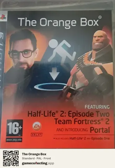 The Orange Box PlayStation 3, PAL box front