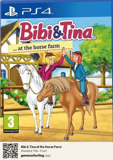 Bibi & Tina at the Horse Farm PlayStation 4, PAL box front