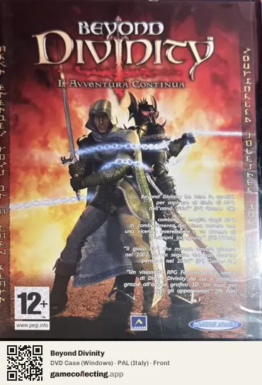 Beyond Divinity Computer, Italy box front