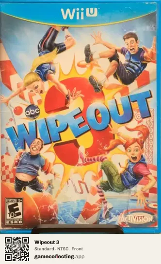 Wipeout 3 Nintendo Wii U, NTSC box front