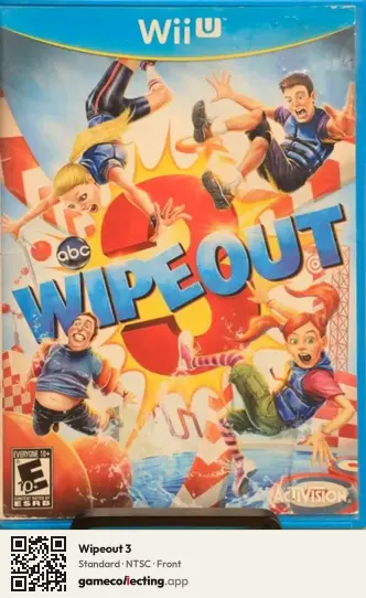 Wipeout 3 Nintendo Wii U, NTSC box front